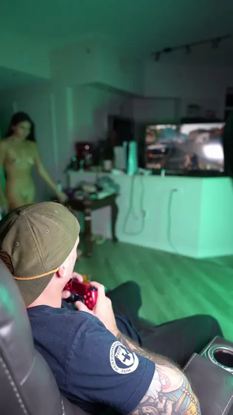 Don’t stop playing, I’ll just start sucking