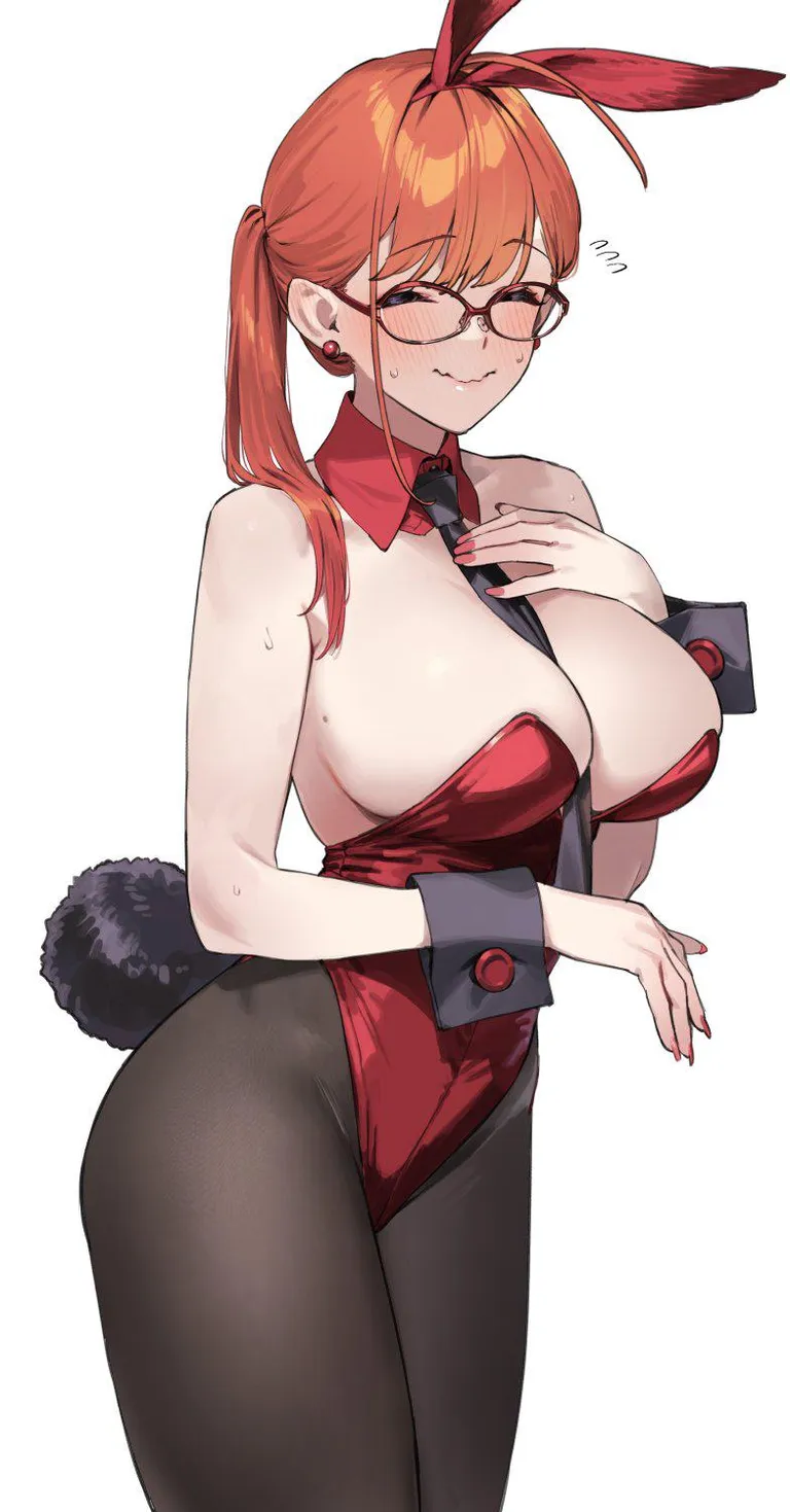 First time wearing a bunny suit