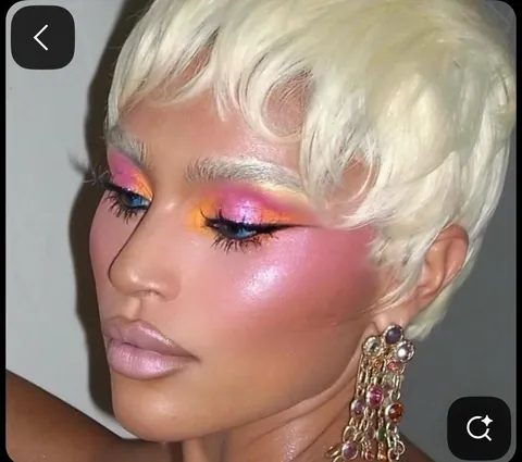 The inspo and my recreation✨