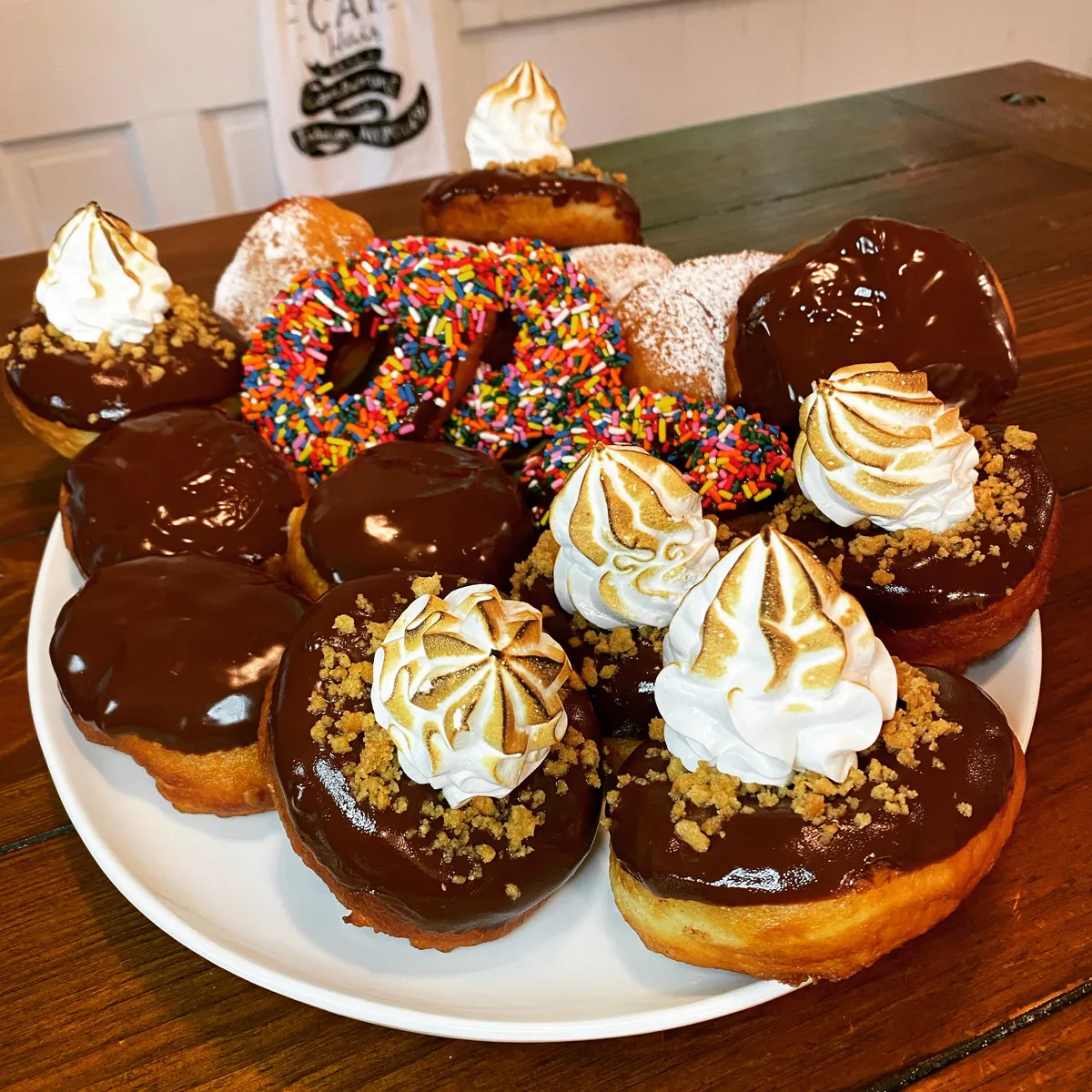 I think my first attempt at donuts went pretty well!