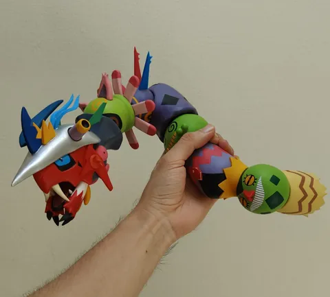 I'm fusing every Hoenn Pokemon into one sculpture, here's what I've done so far
