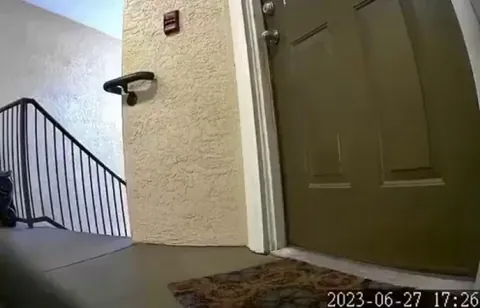 Footage shows former USF PhD chemistry student Xuming Li injecting opioids into his neighbor's home. The family later experienced vomiting, dizziness, and severe headaches. The incident reportedly stemmed from a dispute over noise. He was expelled from the University and deported