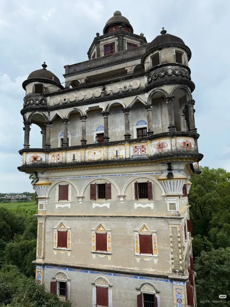 Not well known piece of Chinese architecture history, Diaolou tower villages of Kaiping, China