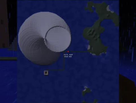 My first tower in Minecraft, guys.