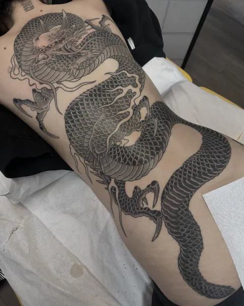 Dragon backpiece by Lukas Speich Lu Switzerland