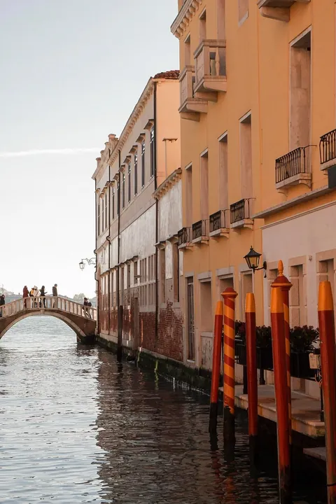 Sunny autumn day in Venice