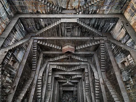 Stepwell Nagar Kund Baori, Bundi, Rajasthan, India