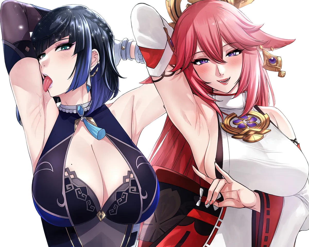 Yae and Yelan have the best pits in the game (XTERComic)