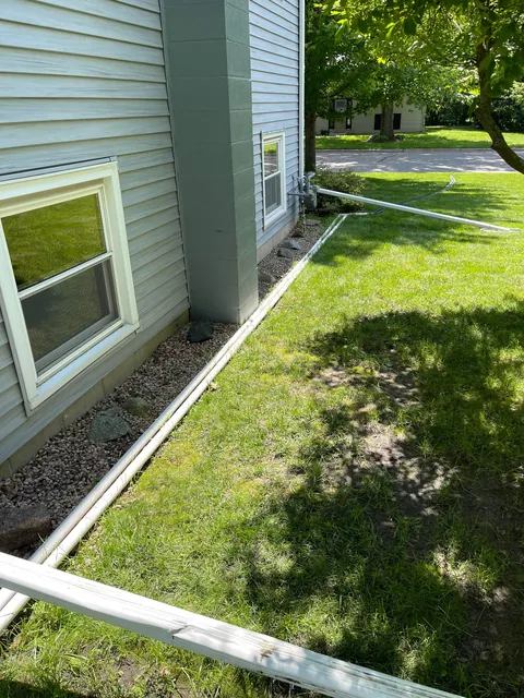 Can I cover these pipes with dirt?