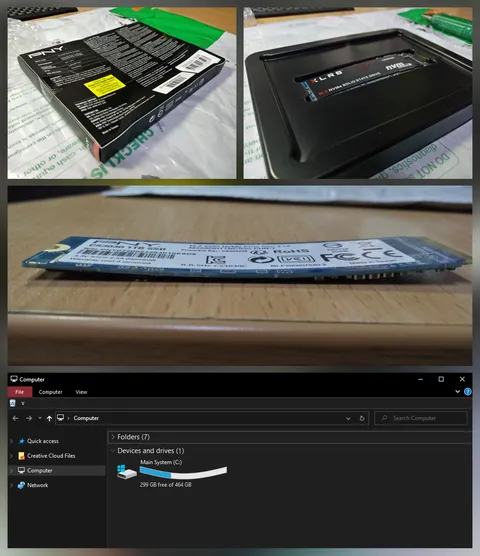 My friends SSD came like this.