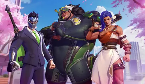 Skins for Genji, Mauga and Junker queen.