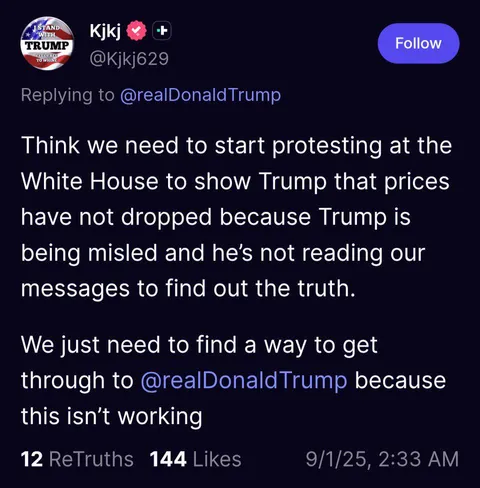 But Joe and Kamala were the issue