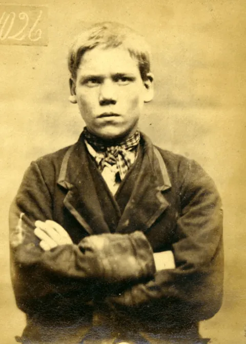 Mugshots of Victorian Era Child Criminals, 1870s