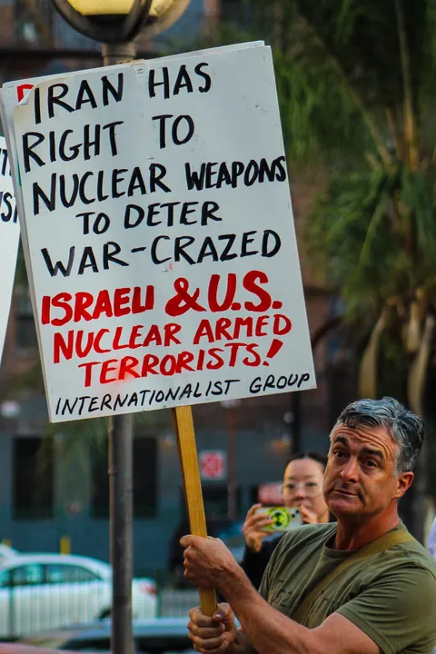 Photos from tonight’s STOP TRUMP’S WAR IN IRAN protest in Downtown Los Angeles [OC]