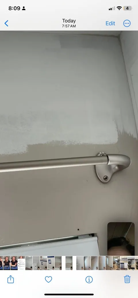 Hired a guy to paint inside my house. No refunds since he says the job is fine