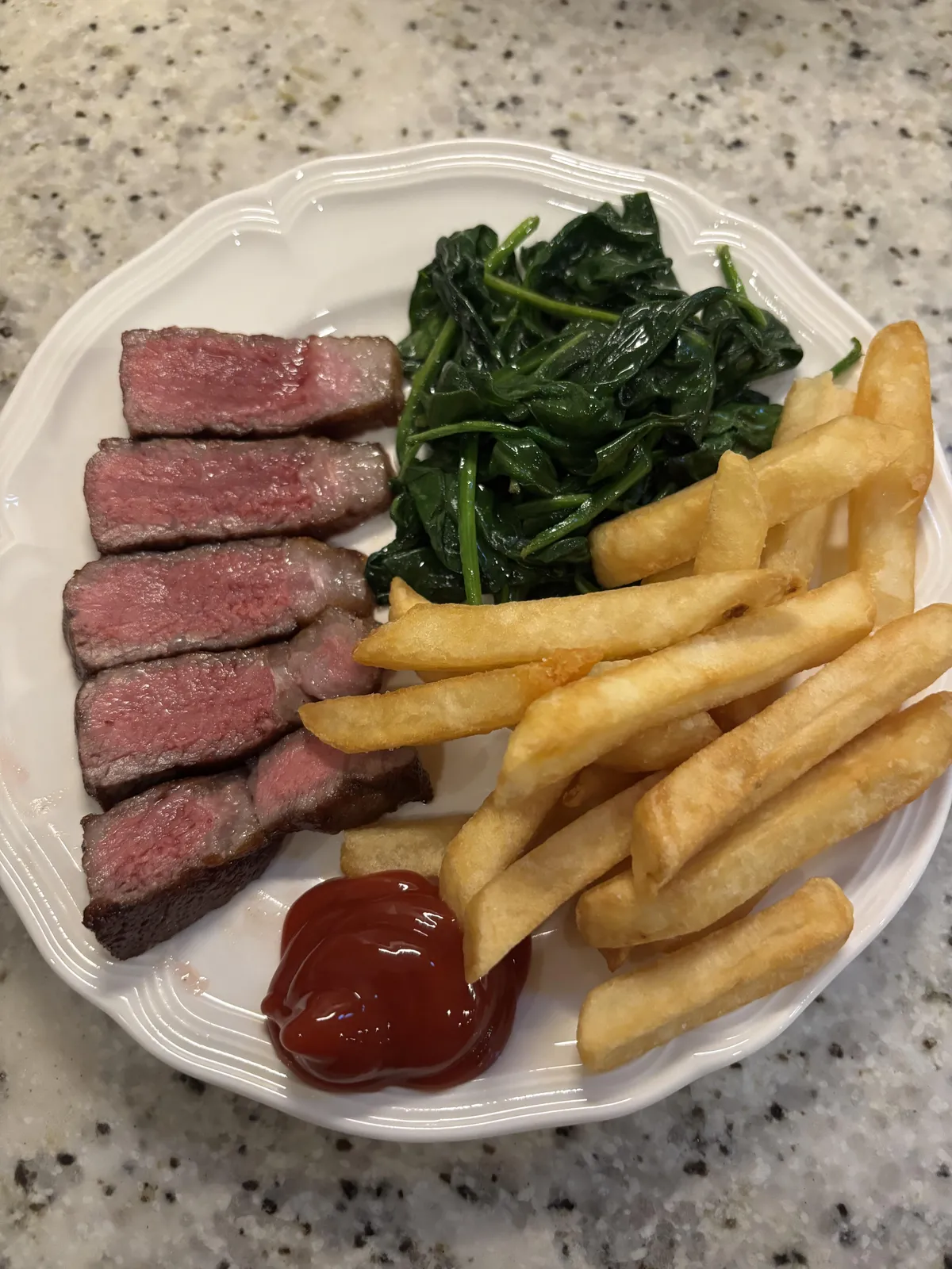 [Homemade] Steak frites - kid’s plate!
