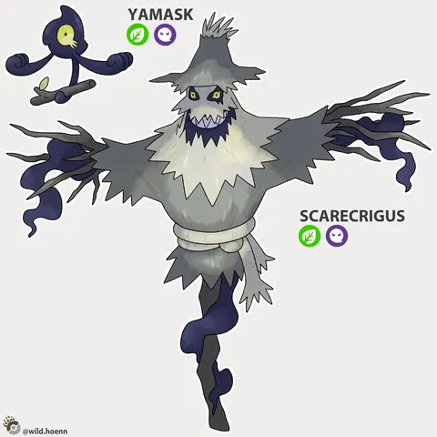 I designed a Yamask of every type!