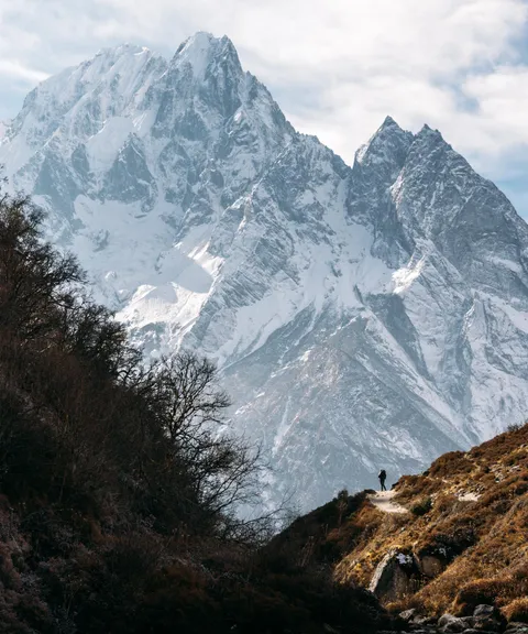 One of my favorite shots while hiking around Manaslu (8156m) in Nepal