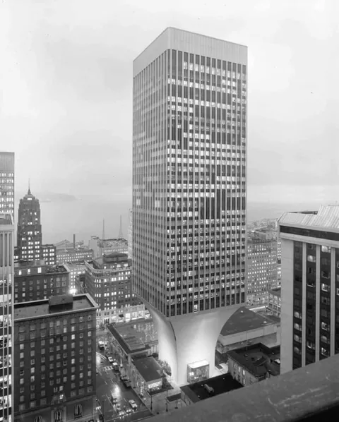 Some Buildings made by Minoru Yamasaki