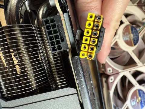 Burned 5090 power adapter