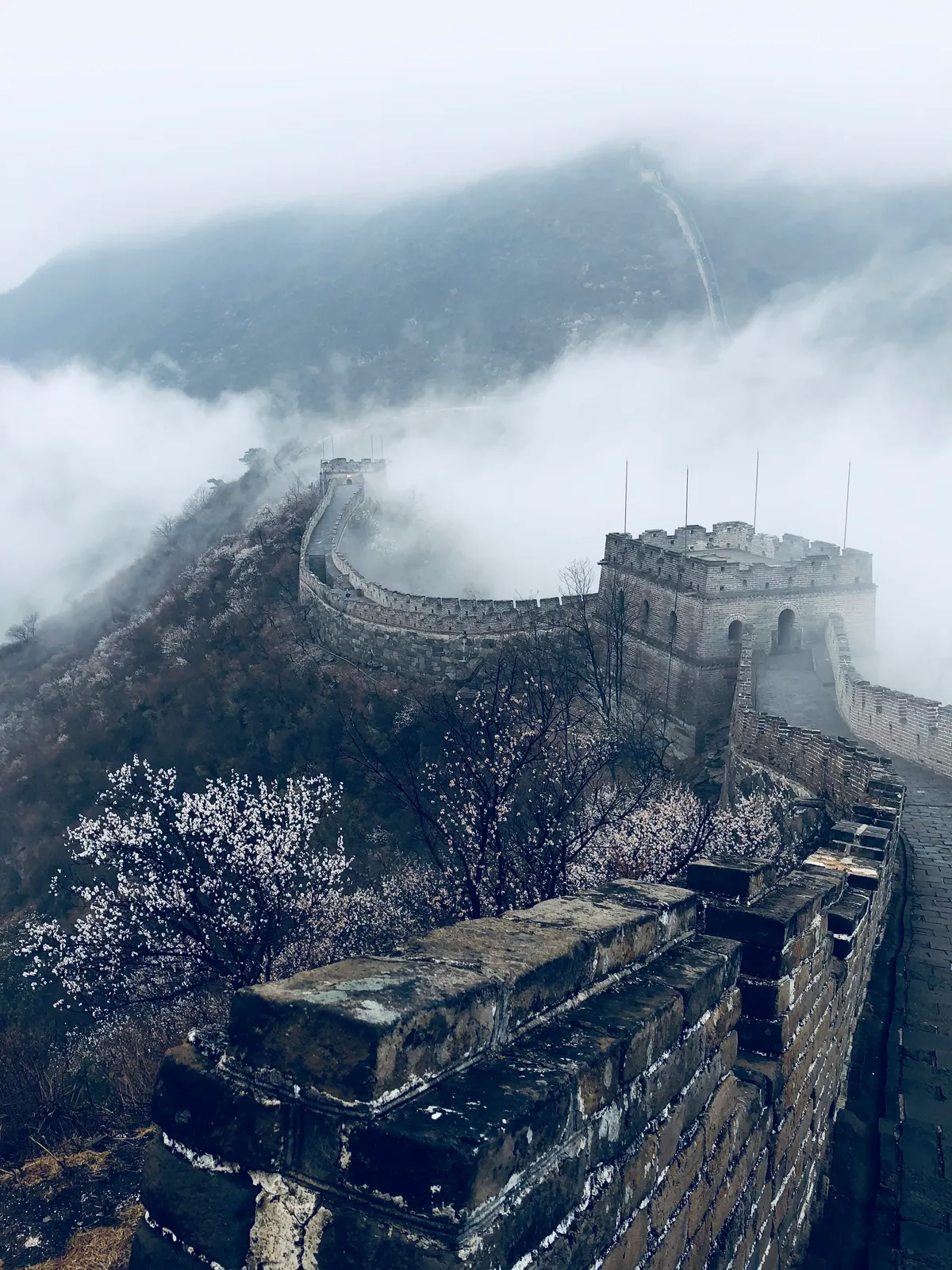 ITAP of the Great Wall on a rainy day