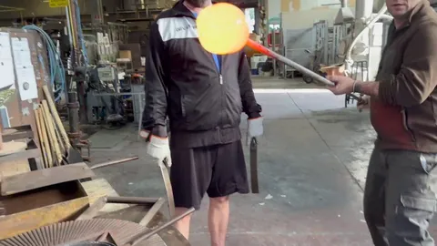 Venetian glass-making process