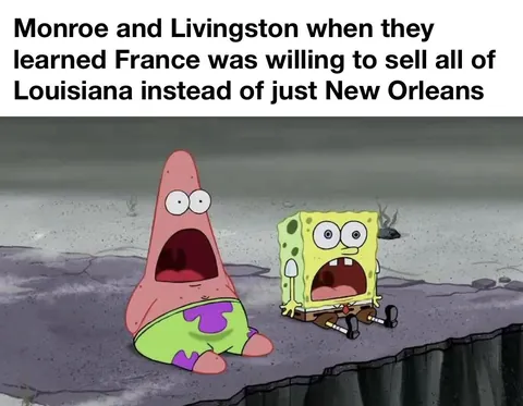 Louisiana Purchase is crazy