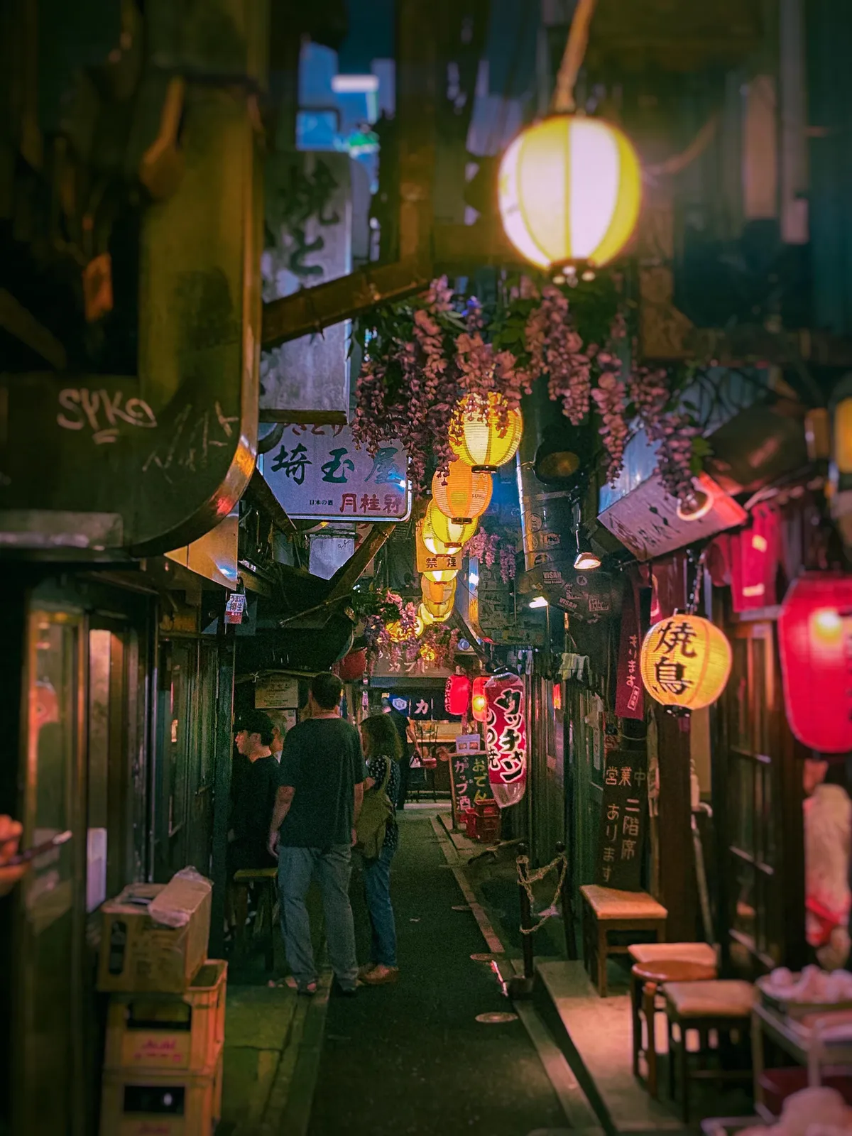 ITAP of Omoide Yokocho, Japan 