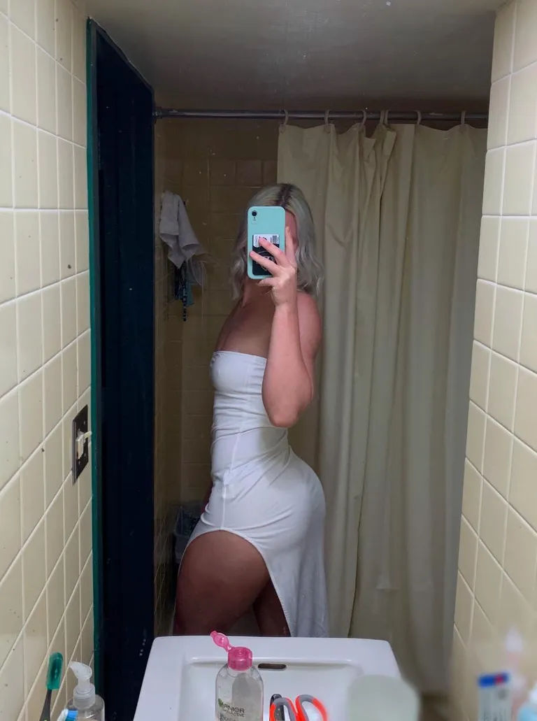 my white dress with 🎂