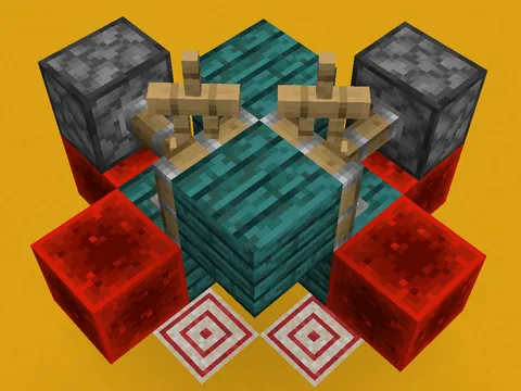 diagonal fence without mods