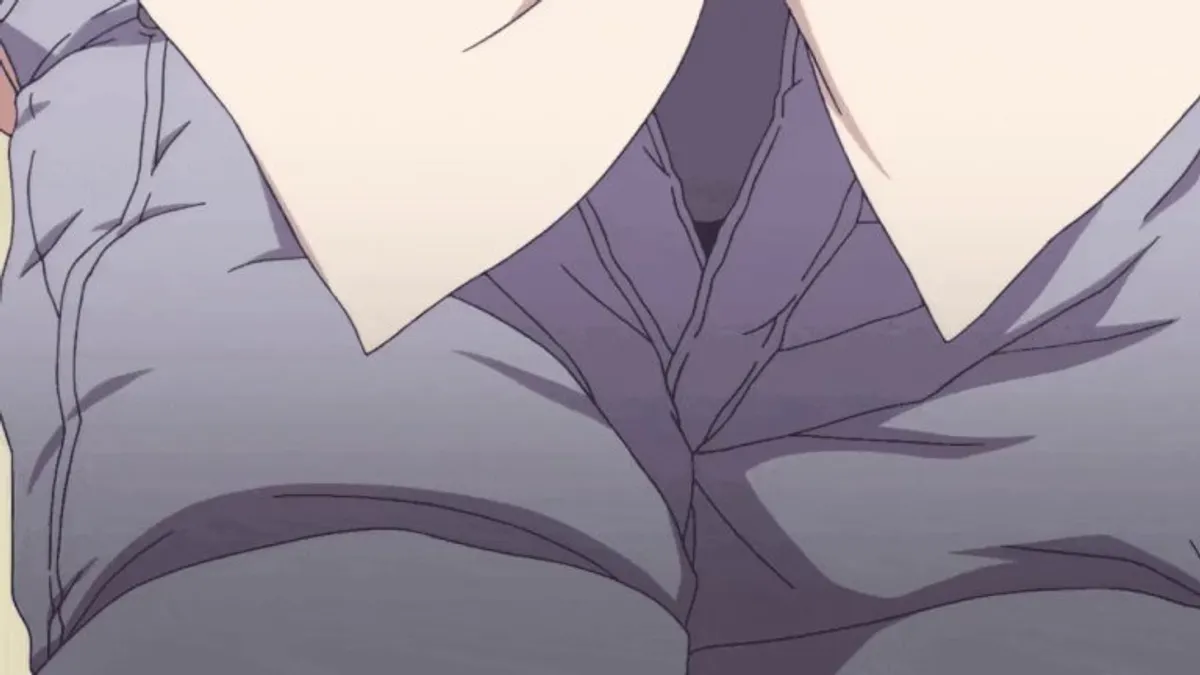 She Presses Her Boobs Against Him