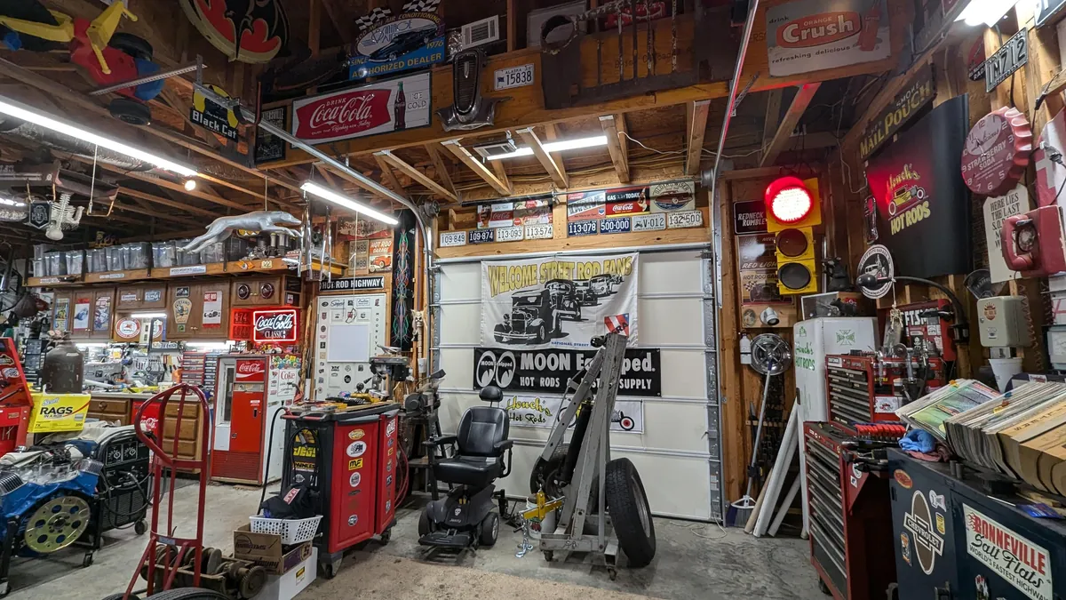 I heard y'all like old man garages...