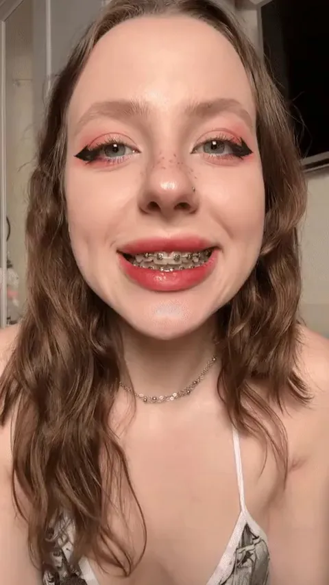 i know you like when i tease you with my braces