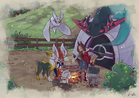 Me with my teams from X to Scarlet