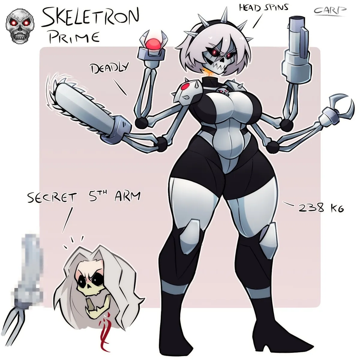 Rule 63 Terraria Bosses (@carpinchor123) [Terraria]