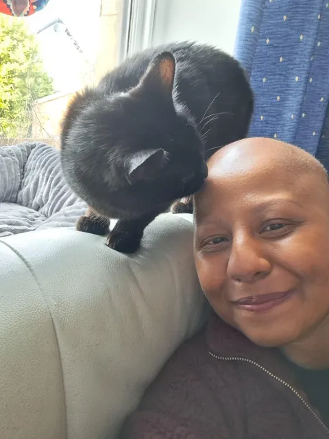 Just over a month since I brought my 9-year old Stevie home from the Scottish SPCA