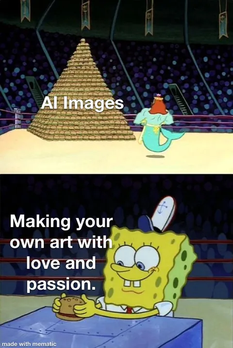 Real art feeds the soul.