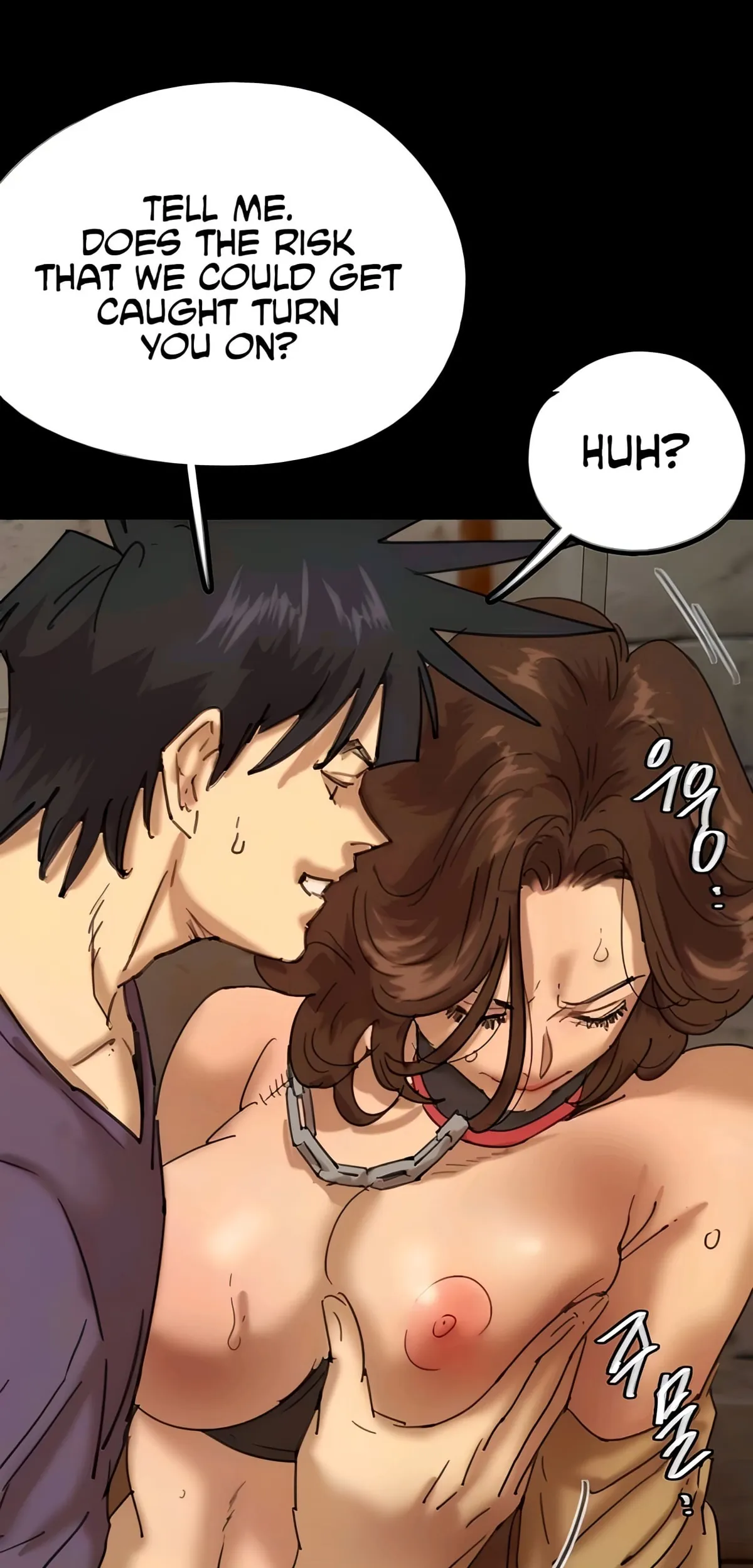 Taking a walk with his pet