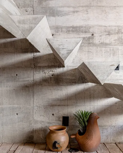 Casa Hezbo by French architect Ludwig Godefroy embraces a bold Brutalist aesthetic while blending indoor-outdoor living in Puerto Escondido.