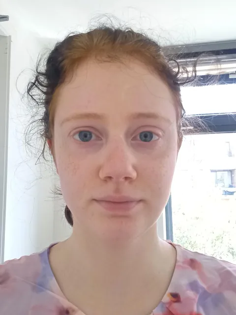 How do I look more feminine? Second picture is my best attempt at make-up