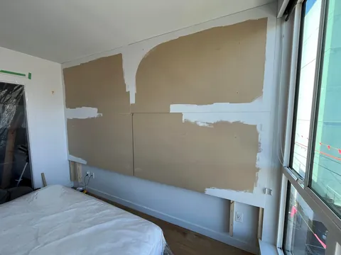 Bedroom Arch w. LED Lighting