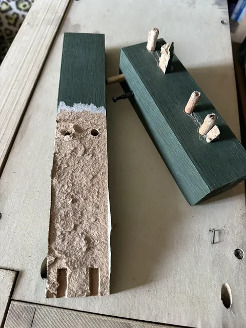 When the legs of that “wood” furniture is actually just paper.