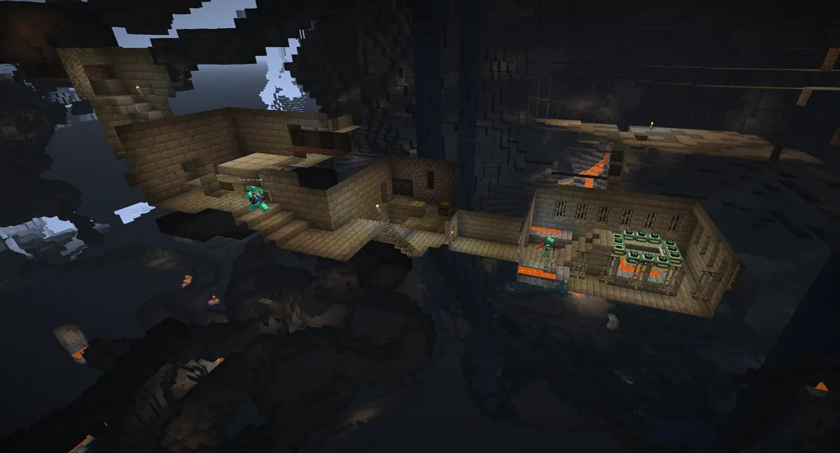 This is without a doubt THE smallest stronghold I've ever seen.