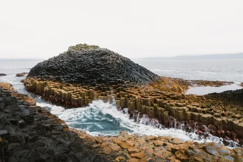 Isle of Staffa, Scotland [2160x1440] [OC]