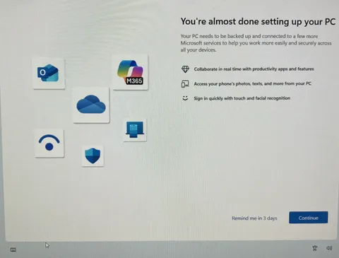 Just started up my PC. Where is the "No, fuck off" button?