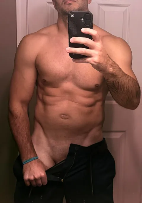 (42) A freshly groomed gent