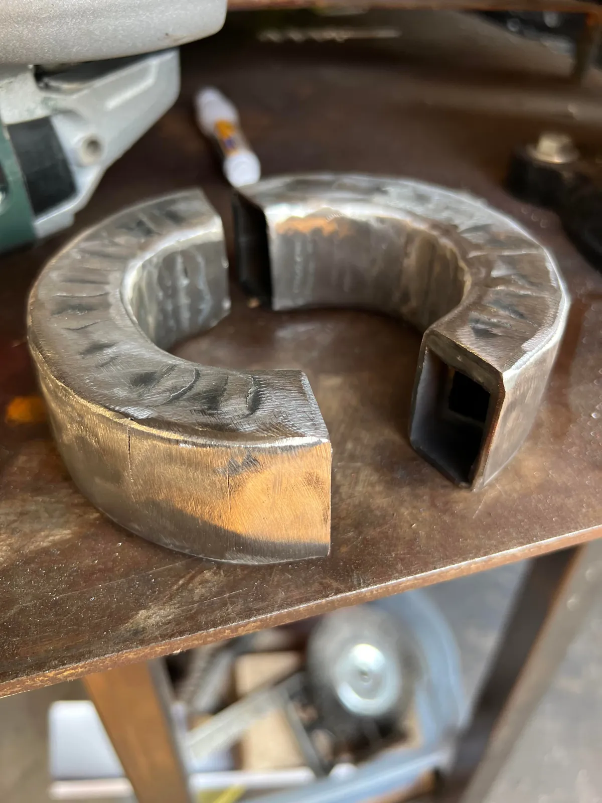 Built a new railing for my front steps