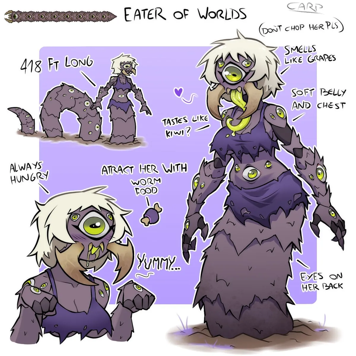 Rule 63 Terraria Bosses (@carpinchor123) [Terraria]