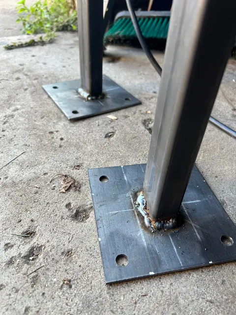 Built a new railing for my front steps