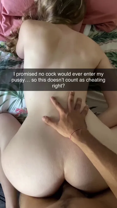 Not only does anal feel amazing, it doesn’t count as cheating